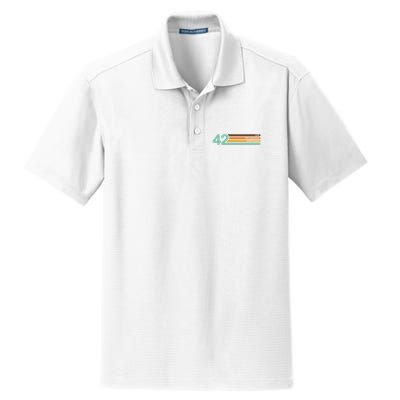 The Meaning Of Life 42 Dry Zone Grid Polo