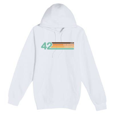 The Meaning Of Life 42 Premium Pullover Hoodie