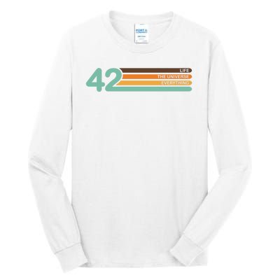 The Meaning Of Life 42 Tall Long Sleeve T-Shirt