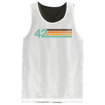 The Meaning Of Life 42 Mesh Reversible Basketball Jersey Tank