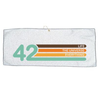 The Meaning Of Life 42 Large Microfiber Waffle Golf Towel
