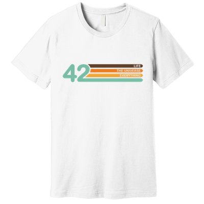 The Meaning Of Life 42 Premium T-Shirt
