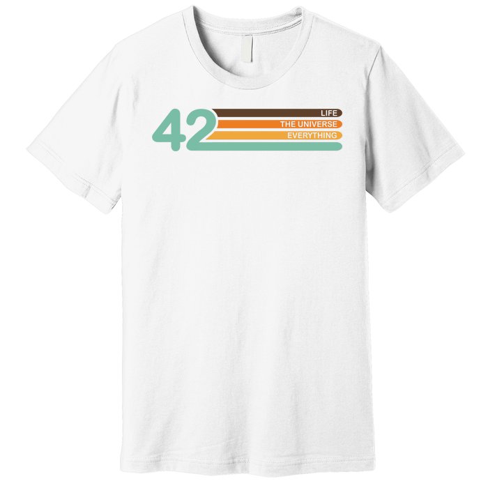 The Meaning Of Life 42 Premium T-Shirt