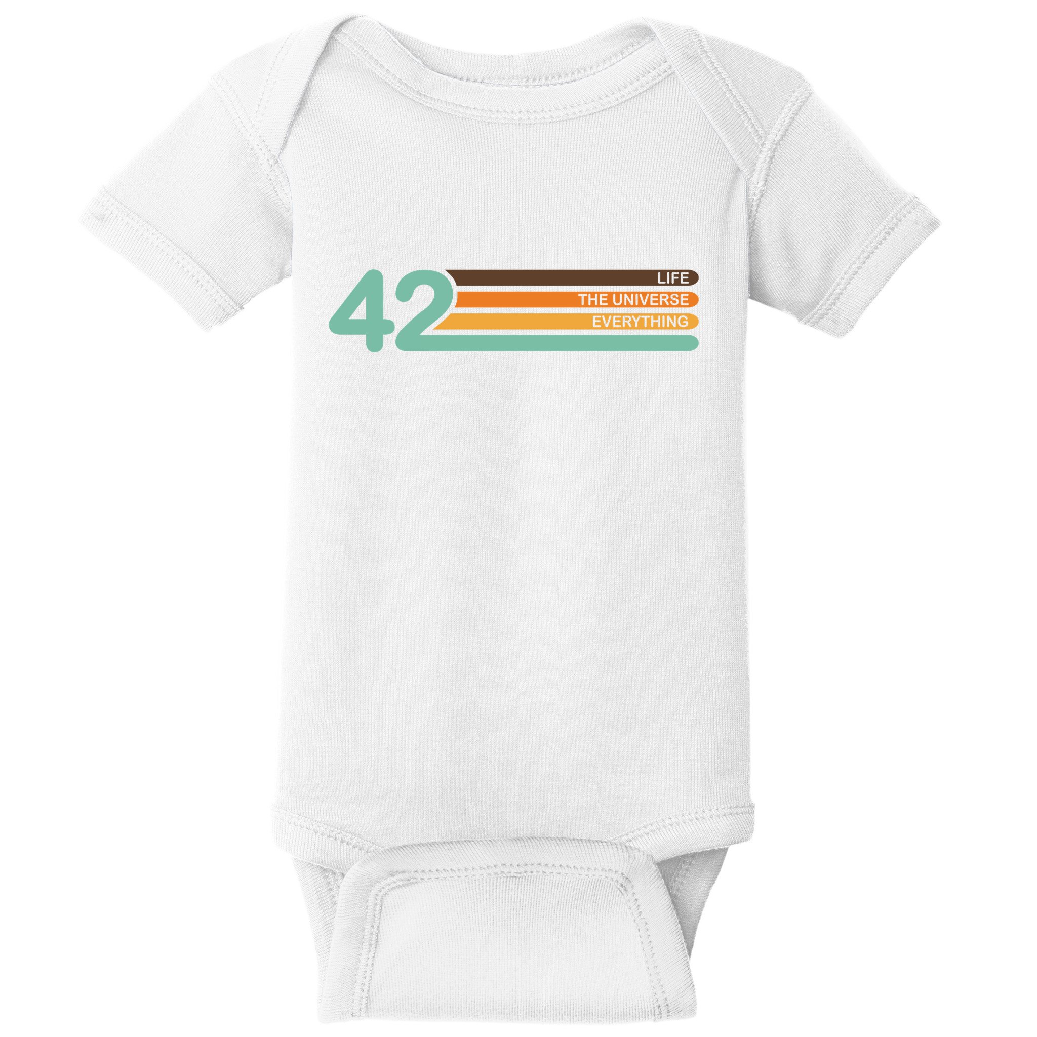 The Meaning Of Life 42 Baby Bodysuit