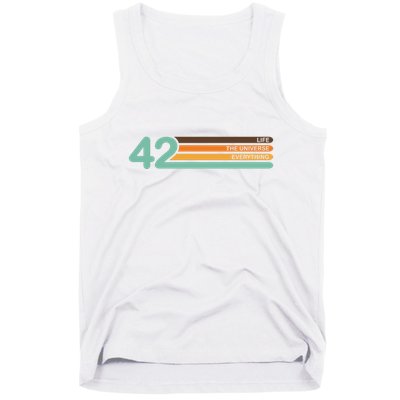 The Meaning Of Life 42 Tank Top