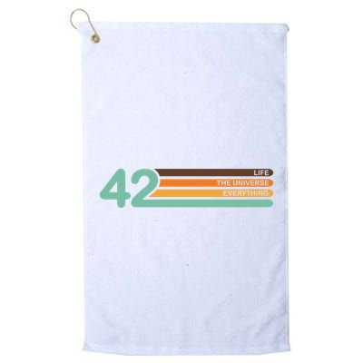 The Meaning Of Life 42 Golf Towel