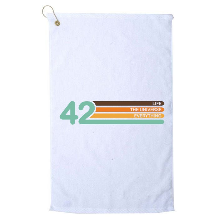The Meaning Of Life 42 Golf Towel