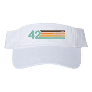 The Meaning Of Life 42 Valucap Bio-Washed Visor