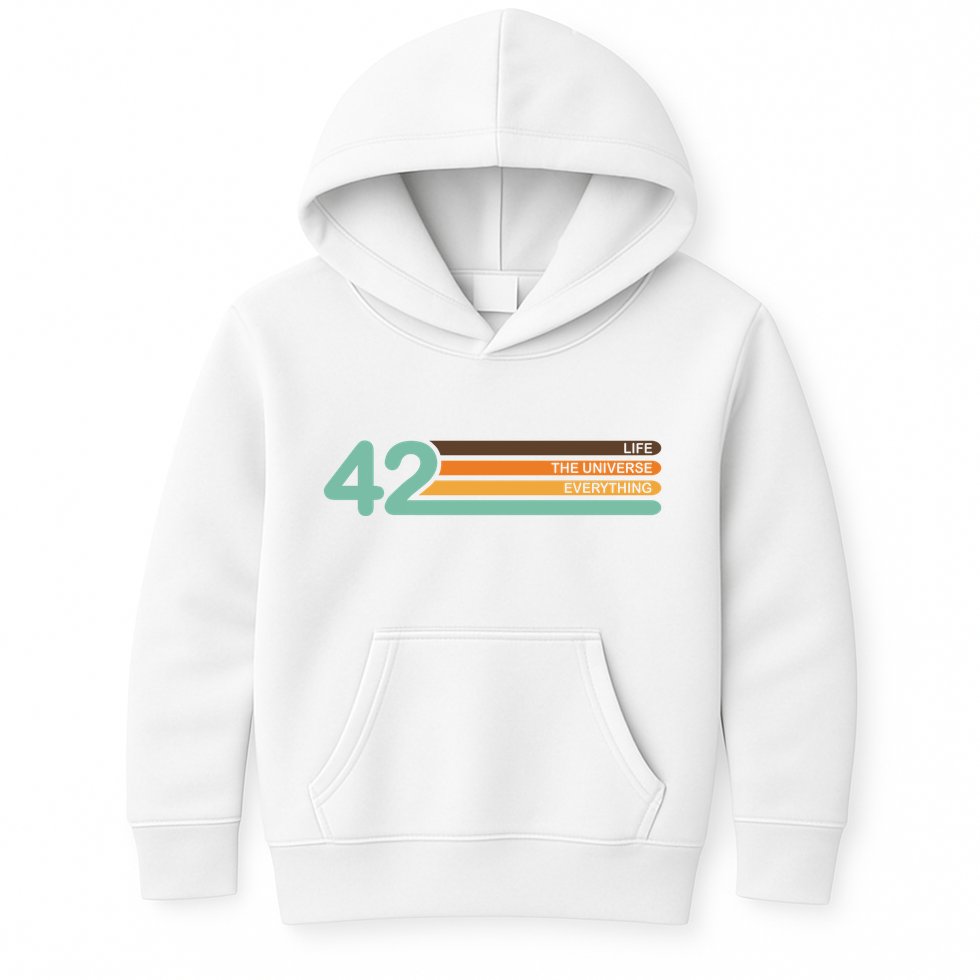 The Meaning Of Life 42 Kids Hoodie