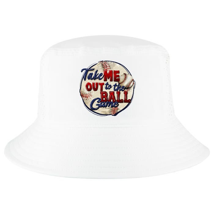 Take Me Out To The Ball Game Baseball Game Day Sport Cool Comfort Performance Bucket Hat