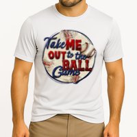 Take Me Out To The Ball Game Baseball Game Day Sport Cooling Performance Crew T-Shirt