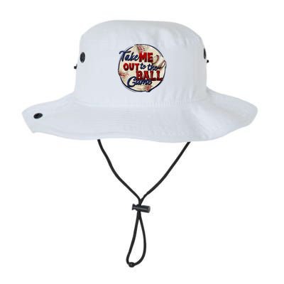 Take Me Out To The Ball Game Baseball Game Day Sport Bucket Hat