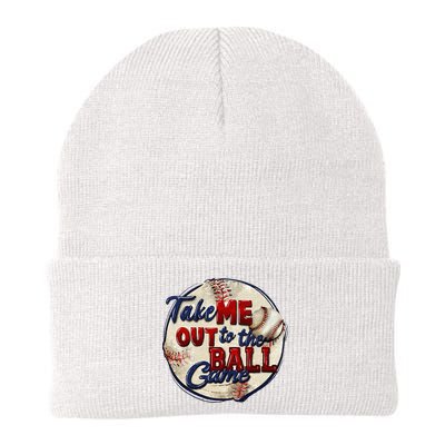 Take Me Out To The Ball Game Baseball Game Day Sport Beanie