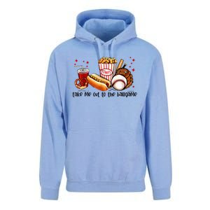 Take Me Out To The Ball Game Baseball Player Fans Lover Unisex Surf Hoodie