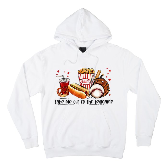 Take Me Out To The Ball Game Baseball Player Fans Lover Hoodie