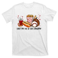 Take Me Out To The Ball Game Baseball Player Fans Lover T-Shirt