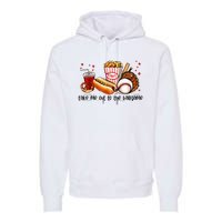 Take Me Out To The Ball Game Baseball Player Fans Lover Premium Hoodie