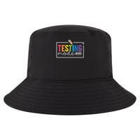 Testing Mode on Testing Day Motivational Teacher Cool Comfort Performance Bucket Hat