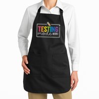 Testing Mode on Testing Day Motivational Teacher Apron