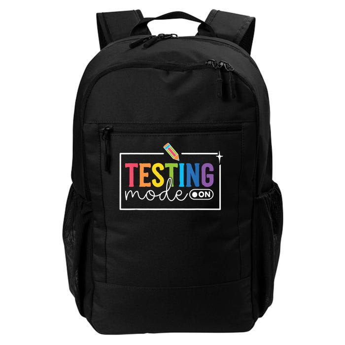 Testing Mode on Testing Day Motivational Teacher Backpack