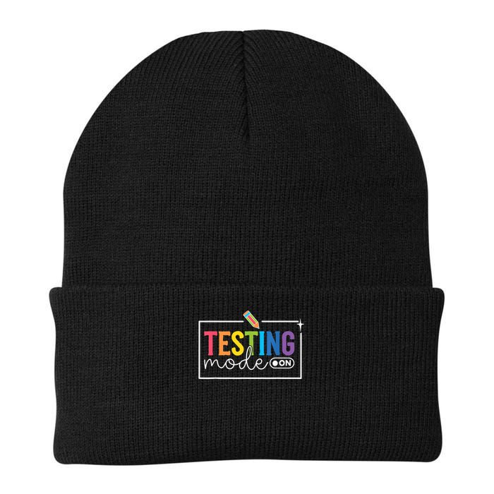 Testing Mode on Testing Day Motivational Teacher Beanie