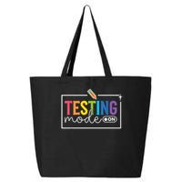 Testing Mode on Testing Day Motivational Teacher 25L Jumbo Tote