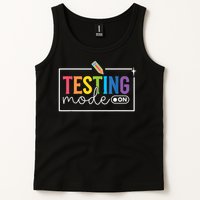 Testing Mode on Testing Day Motivational Teacher Tank Top