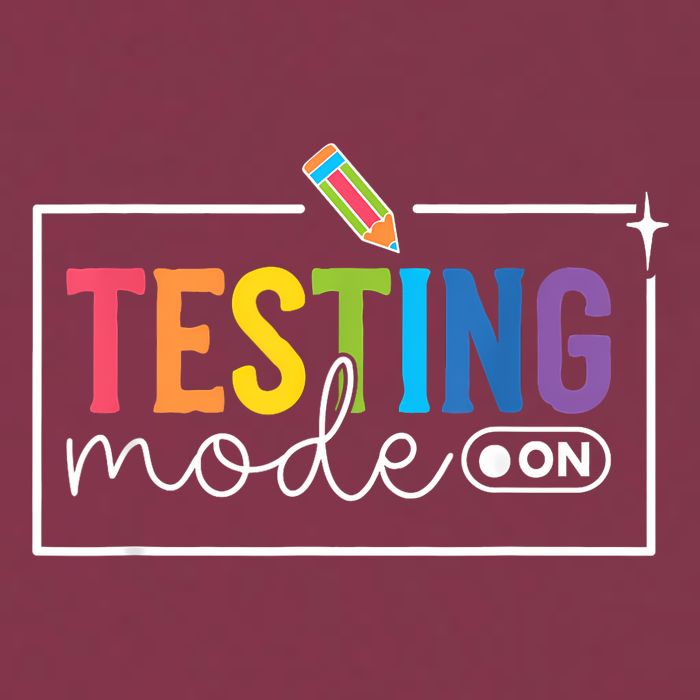 Testing Mode on Testing Day Motivational Teacher 16oz Travel Tumbler