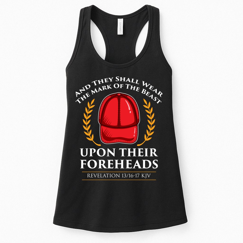 Trump Mark Of The Beast Anti Trump Womens Tank Top