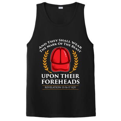 Trump Mark Of The Beast Anti Trump PosiCharge Competitor Tank