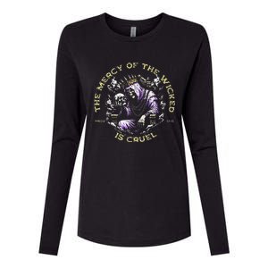 The Mercy Of The Wicked Is Cruel Womens Cotton Relaxed Long Sleeve T-Shirt