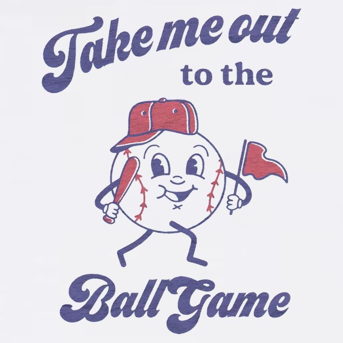 Take Me Out To The Ball Game Baseball Softball Long Sleeve Shirt