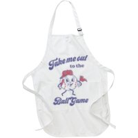 Take Me Out To The Ball Game Baseball Softball Apron