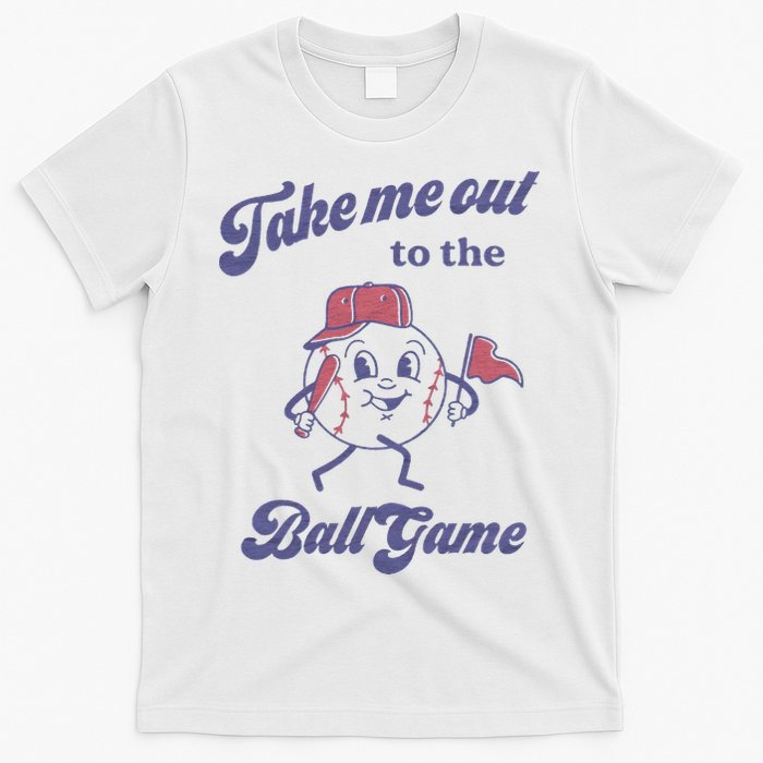 Take Me Out To The Ball Game Baseball Softball T-Shirt