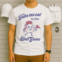 Take Me Out To The Ball Game Baseball Softball T-Shirt