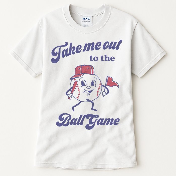 Take Me Out To The Ball Game Baseball Softball Tall T-Shirt