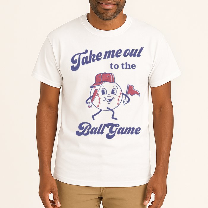 Take Me Out To The Ball Game Baseball Softball Tall T-Shirt
