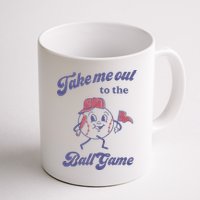 Take Me Out To The Ball Game Baseball Softball Mug