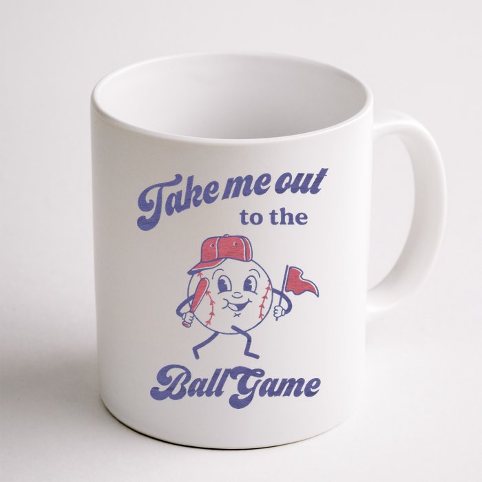 Take Me Out To The Ball Game Baseball Softball Mug
