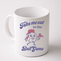 Take Me Out To The Ball Game Baseball Softball Mug