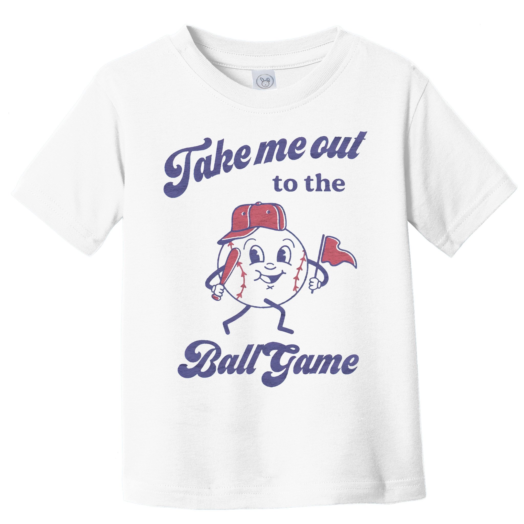 Take Me Out To The Ball Game Baseball Softball Toddler T-Shirt