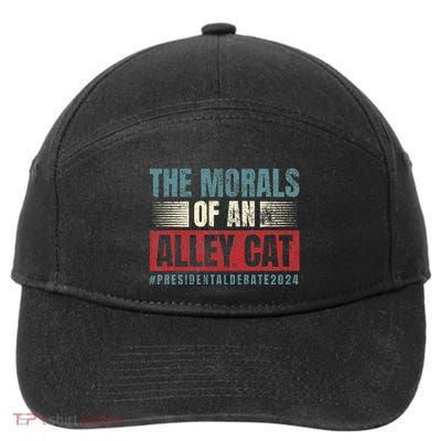 The Morals Of An Alley Cat 7-Panel Snapback Hat