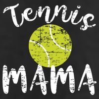 Tennis Mama Proud Mom Tennis Player Retro Distressed Great Gift Beanie