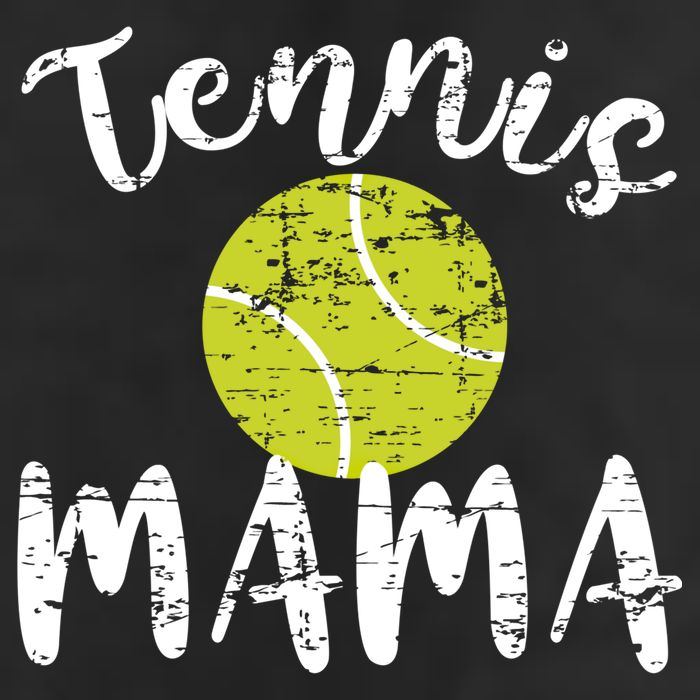 Tennis Mama Proud Mom Tennis Player Retro Distressed Great Gift Beanie