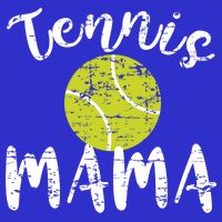 Tennis Mama Proud Mom Tennis Player Retro Distressed Great Gift Baby Bodysuit