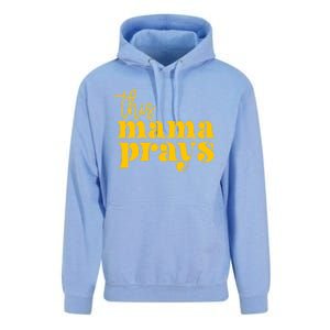 This Mama Prays Momma Christian Mom Mother Faith Love Gift Unisex Surf Hoodie