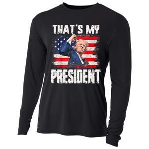 ThatS My President Trump 2024 Cooling Performance Long Sleeve Crew