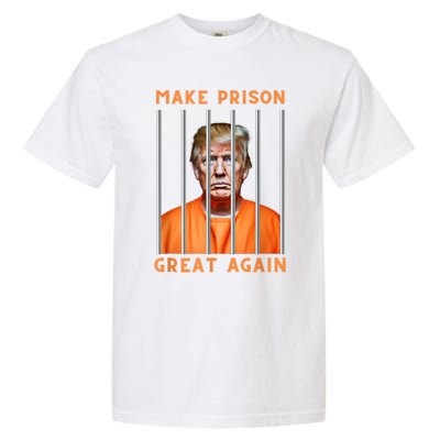 Trump Make Prison Great Again Garment-Dyed Heavyweight T-Shirt