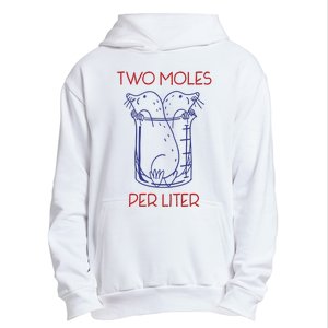 Two Moles Per Liter Funny Chemistry Science AvogadroS Day Meme Urban Pullover Hoodie