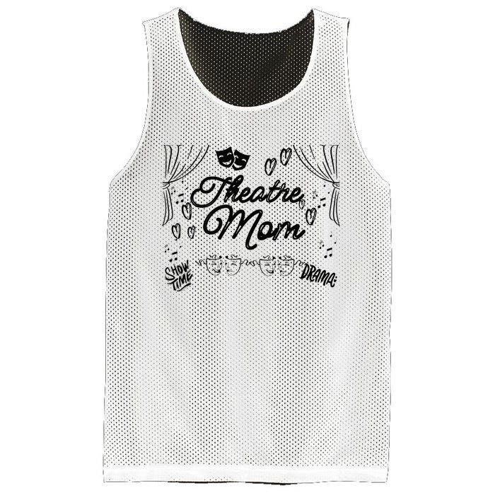 Theatre Mom Performing Arts Mesh Reversible Basketball Jersey Tank